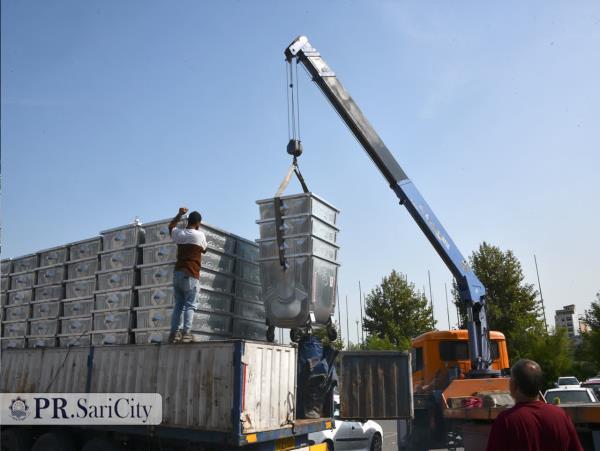 استقرار مخازن جدید پسماند در ساری با هدف ارتقای پاکیزگی شهر