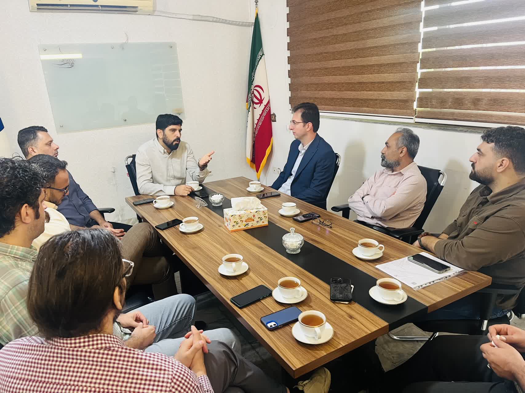جلسه هم اندیشی با مسئولین فاوا شهرداری آمل