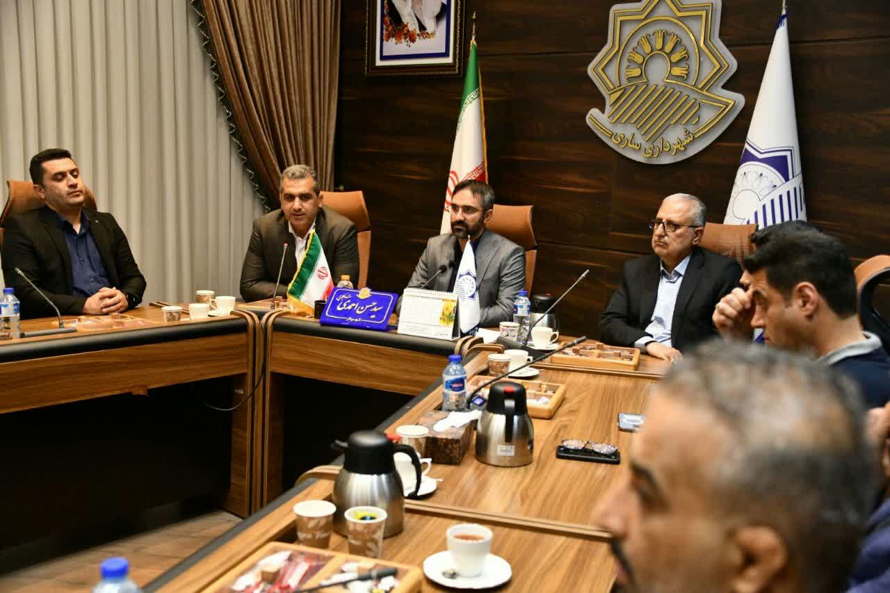 حضور رئیس سازمان مدیریت پسماند ساری در مراسم تقدیر از مدال‌آوران بازی‌های آسیایی ناگویا