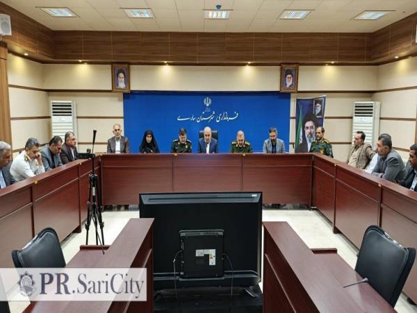 حضور شهردار ساری در جلسه هماهنگی رزمایش مردمی «جانفدا»