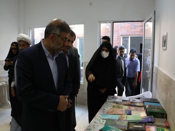 افتتاح دو پروژه فرهنگ سرای عفاف و حجاب و ایستگاه مطالعه بانوان در بوستان خانواده