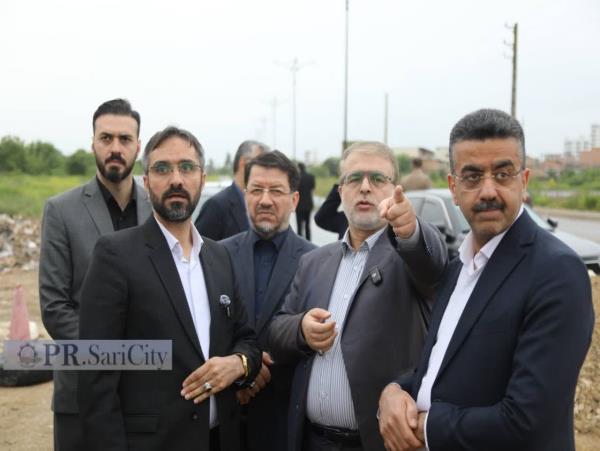 بازدید مدیرکل دادگستری  استان و شهردار ساری از پروژه  «پل تا پل» / تأکید بر تسریع در تکمیل شریان حیاتی مرکز استان