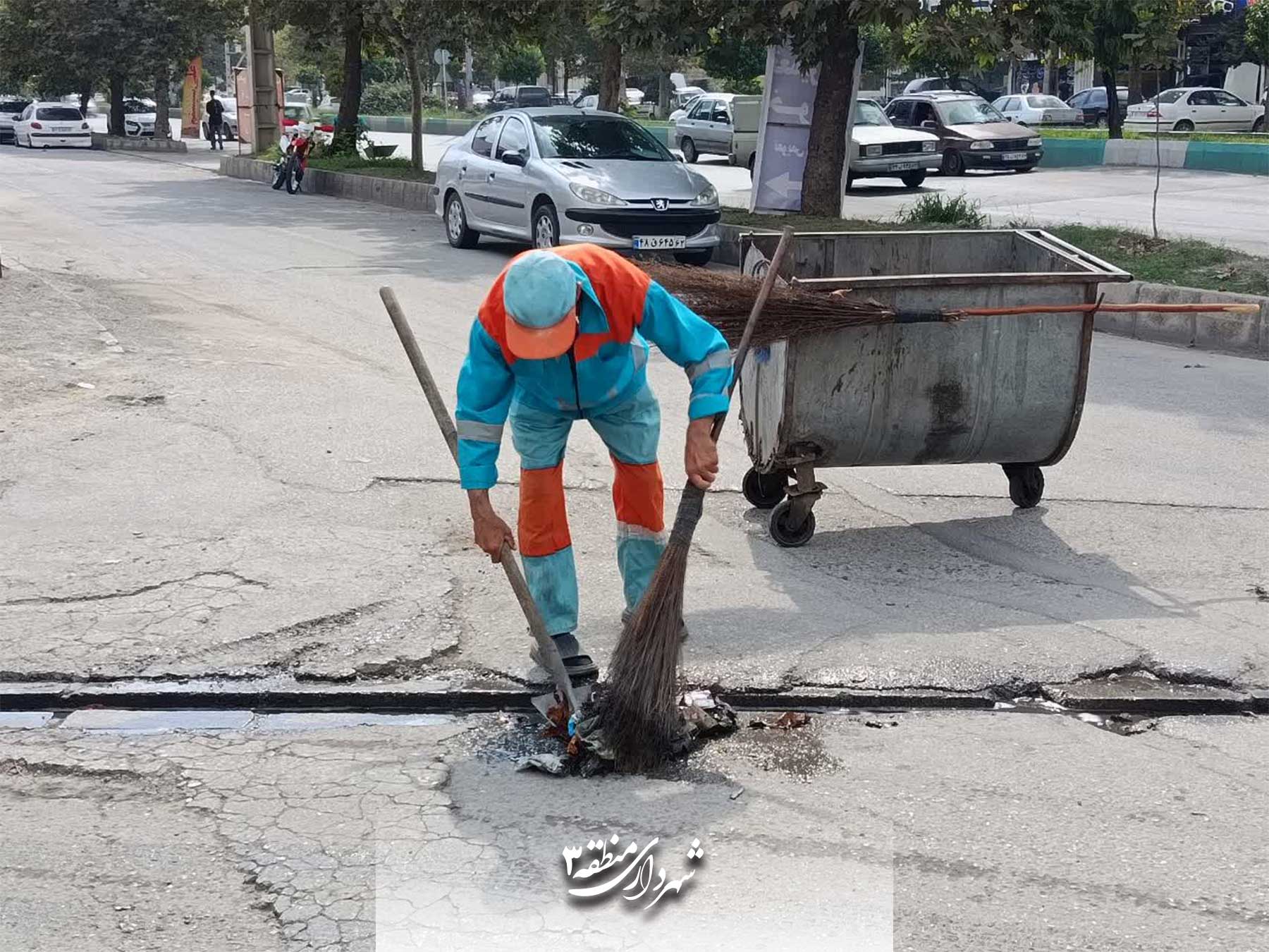 عملیات گسترده کار گروهی نظافت و پاکسازی در کمربندی جنوبی اجرا شد